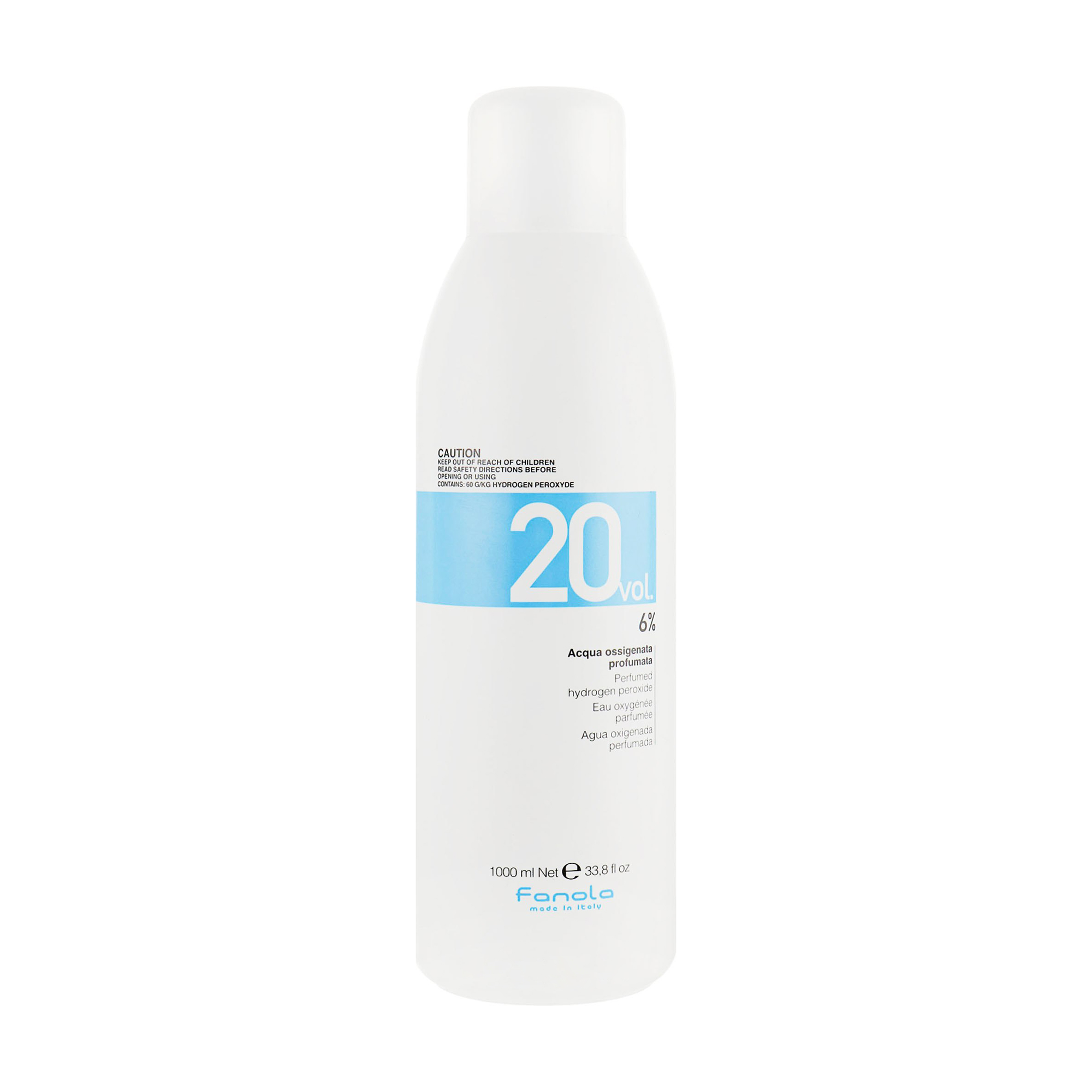 Окислювач для волосся Fanola Perfumed Hydrogen Peroxide Hair Oxidant 20 vol 6%, 1 л